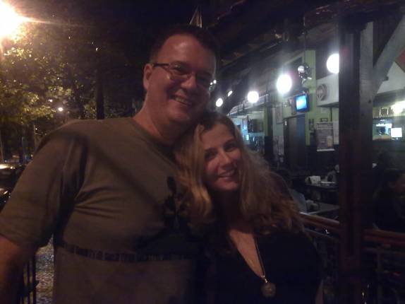 Night no Belmonte do Leblon, no Rio de Janeiro - RJ, com o Carlos